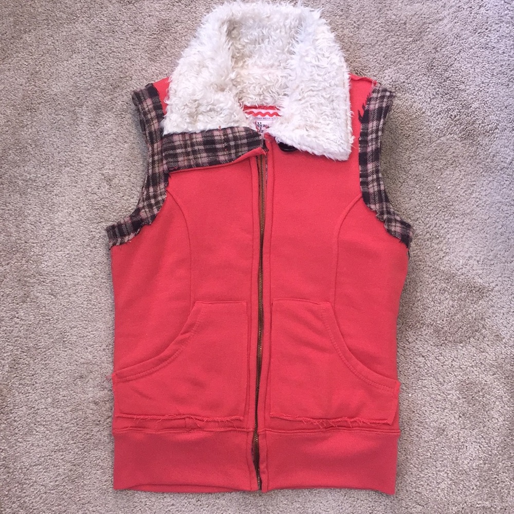 Blood orange vest